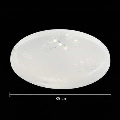 Plafonieră LED 35 cm, 31W, 3000K / 4000K / 6000K, Alb, Metal si Acril Plafoniere LED Default Title Alessandro Design