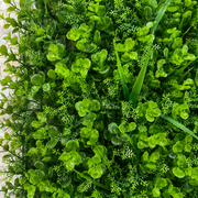 Planta Artificială Panou de Gard Viu Eucalipt Mixt, 40 x 60 cm, Verde