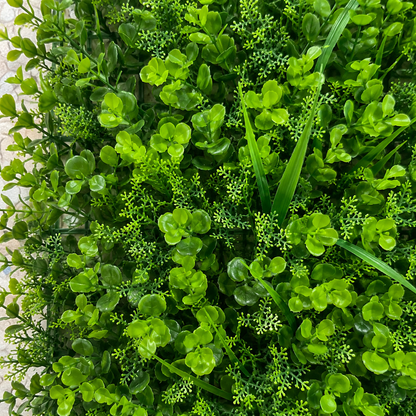 Planta Artificială Panou de Gard Viu Eucalipt Mixt, 40 x 60 cm, Verde