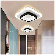 Plafoniera LED KHAI 20W, lumina Rece/Calda/Neutra , Alb Negru