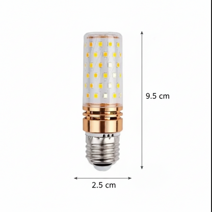 Bec E27 LED, 16W, Lumina Rece, 6000K, Auriu