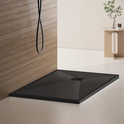 Cadita de dus dreptunghiulara 80x120 cm, slim 3 cm, gri inchis Casă & Grădină Default Title Alessandro Design