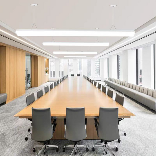 Lustra LED suspendata DARIN, 120cm, 23W, Inaltime Reglabila, Lumina Rece, Alb Lustre Moderne Default Title Alessandro Design