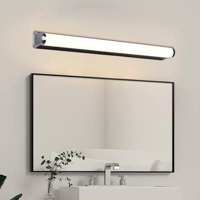Aplica LED de Baie, GARDA, 10W, liniara, lumina Calda/Neutra/Rece, Crom