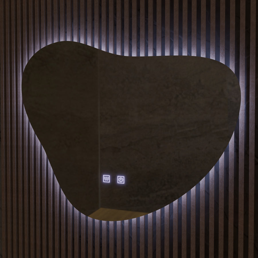 Oglinda LED Touch Avonita Sistem Dezaburire 87X70cm, E83S/87X70 Oglinzi Korman E Default Title Alessandro Design