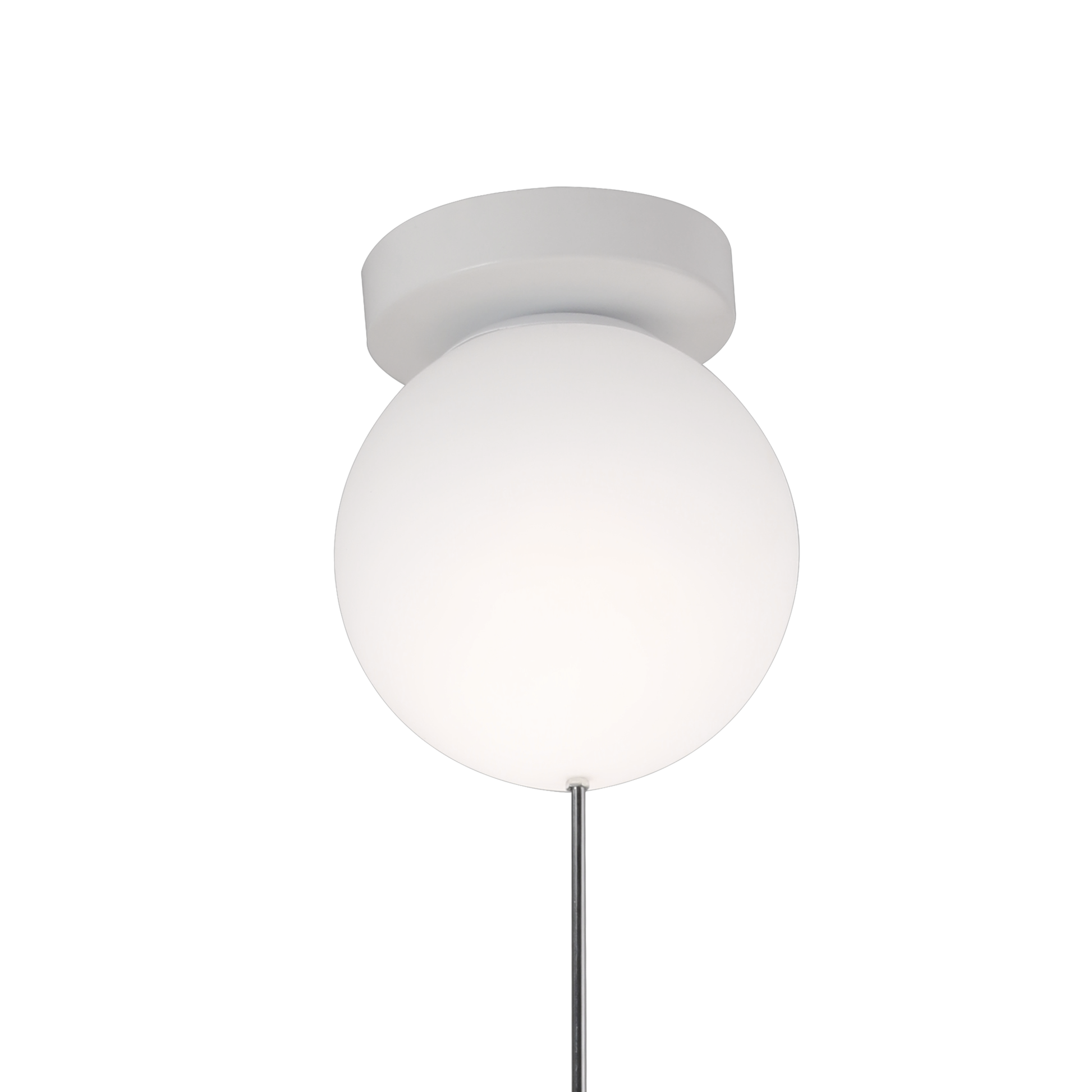 Lustra LED URSULETI CP210 Glob 15cm, Inaltime 47cm, 1xE27, Suspendata, Metal si Acril Lustre Copii Default Title Alessandro Design
