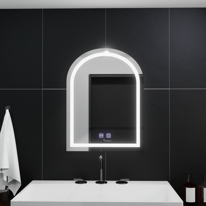 Oglinda LED Arcata 60x80cm, Arco Touch, Sistem Dezaburire, Dimabila Oglinzi Korman E Default Title Alessandro Design