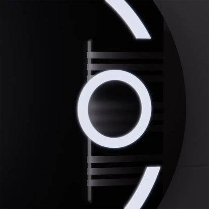 Oglinda LED Rotunda, 60cm, Visio MotionGlow Marcello, Sistem Dezaburire, Ceas & Termometru, Lupa Cosmetica, Dimabila Oglinzi Marcello Default Title Alessandro Design