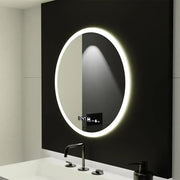 Oglinda LED Rotunda, 70cm, Elysee MotionGlow Marcello, Sistem Dezaburire, Ceas & Termometru, Dimabila Oglinzi Marcello Default Title Alessandro Design