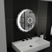 Oglinda LED Rotunda, 60cm, Orbis Touch, Sistem Dezaburire,Dimabila Oglinzi Korman E Default Title Alessandro Design