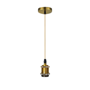 Lustra Antichizata, 1xE27, 100cm,Metal, Bronz Lustre Vintage Default Title Alessandro Design