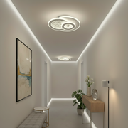 Lustra LED KOMPACTO 47W, 3 Cercuri, lumina Rece/Calda/Neutra, Alb Lustre LED Default Title Alessandro Design