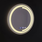 Oglinda LED Rotunda, 60cm, Senzor MotionGlow Consuel Marcello, Sistem Dezaburire, Ceas & Termometru, Dimabila Oglinzi Marcello Default Title Alessandro Design