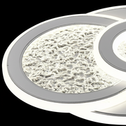 Lustra LED KOMPACTO 47W, 3 Cercuri, lumina Rece/Calda/Neutra, Alb Lustre LED Default Title Alessandro Design