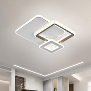Lustra LED NYXORA 51W, 3 Patrate, lumina Rece/Calda/Neutra, Alb Lustre LED Default Title Alessandro Design