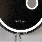 Oglinda LED Rotunda, 11W, 60cm, Micah Senzor MotionGlow Marcello, Sistem Dezaburire, Ceas & Termometru, Lupa Cosmetica, Dimabila Oglinzi Marcello Default Title Alessandro Design