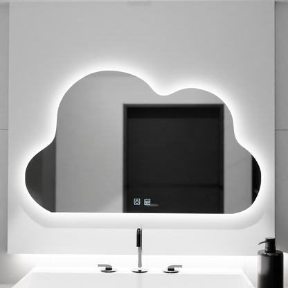 Oglinda LED Nor 60x40cm, Nuvola Touch, Sistem Dezaburire, Dimabila Oglinzi Korman E Default Title Alessandro Design