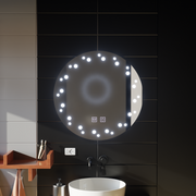 Oglinda LED Touch Ivory, Sistem Dezaburire, Diametru 60cm, Lumina Rece 6000K Oglinzi Korman E Default Title Alessandro Design