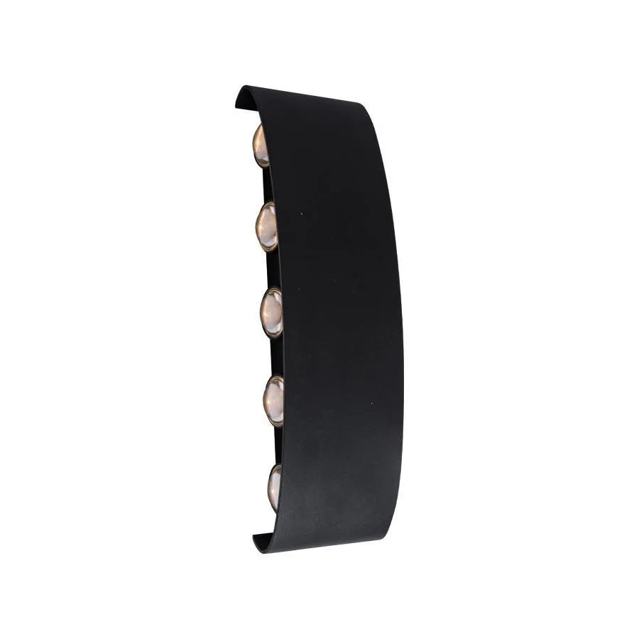 Fantas Aplica LED Interior/Exterior, 10 Surse x 1W, IP65, Negru, 3000K Aplice de Exterior Default Title Alessandro Design
