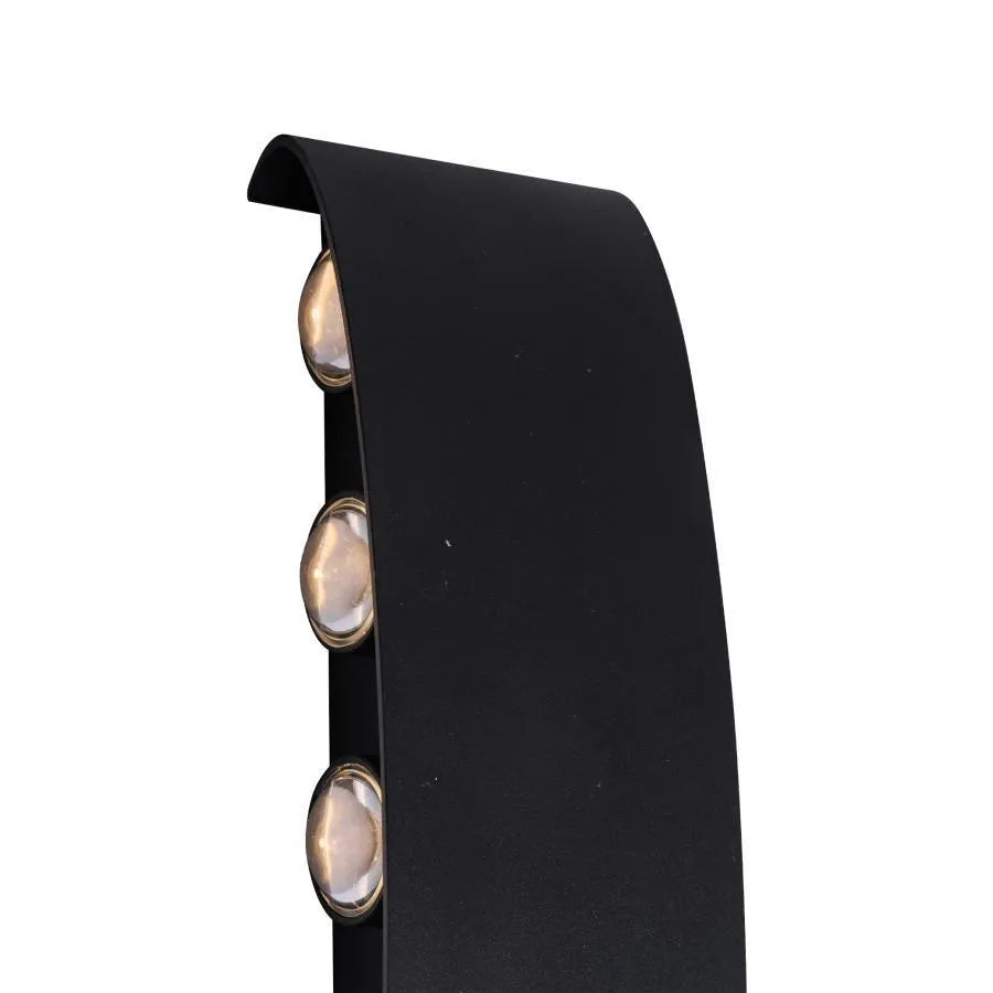 Fantas Aplica LED Interior/Exterior, 10 Surse x 1W, IP65, Negru, 3000K Aplice de Exterior Default Title Alessandro Design