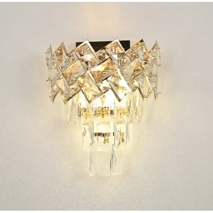 Aplica Cristal WINDSOR, 2x E14, Auriu Aplice de Interior Default Title Alessandro Design