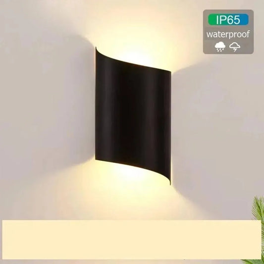 Aplica LED de Exterior Hande 10W IP65 Negru Aplice de Exterior Default Title Alessandro Design