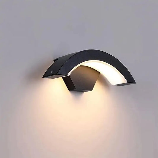 Aplica LED de Exterior Harera, 12W, Metal, Negru Aplice de Exterior Default Title Alessandro Design