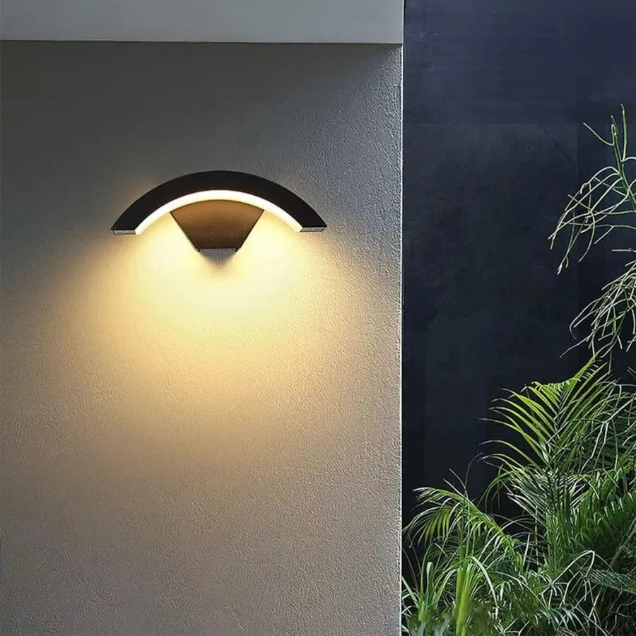 Aplica LED de Exterior Harera, 12W, Metal, Negru Aplice de Exterior Default Title Alessandro Design