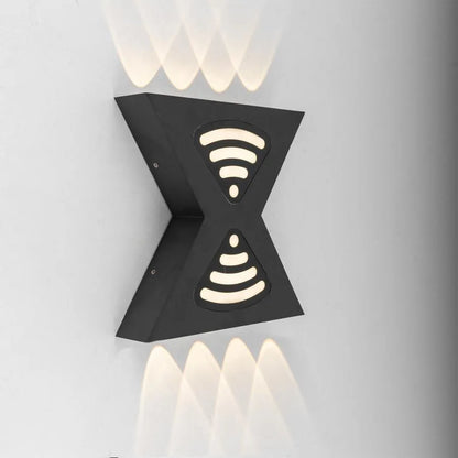 Aplica LED de Exterior Retelis, 12W, Metal, Negru Aplice de Exterior Default Title Alessandro Design