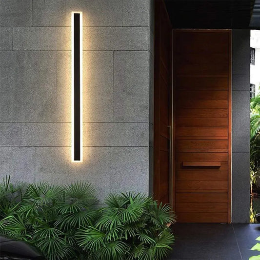 Aplica LED de Exterior Salma, 12W, IP65, Metal, Negru Aplice de Exterior Default Title Alessandro Design