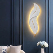Aplica LED Esther, forma Pana, 36W, 87cm Alb/Auriu Aplice de Interior Default Title Alessandro Design