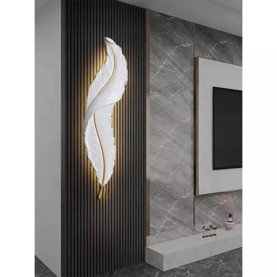 Aplica LED Esther, forma Pana, 36W, 87cm Alb/Auriu Aplice de Interior Default Title Alessandro Design