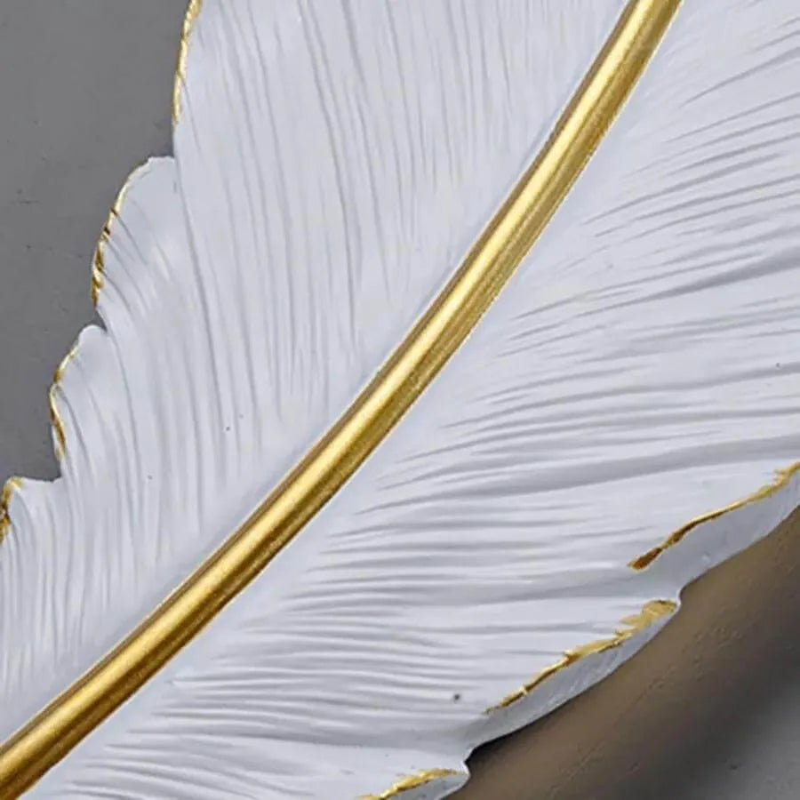 Aplica LED Esther, forma Pana, 36W, 87cm Alb/Auriu Aplice de Interior Default Title Alessandro Design