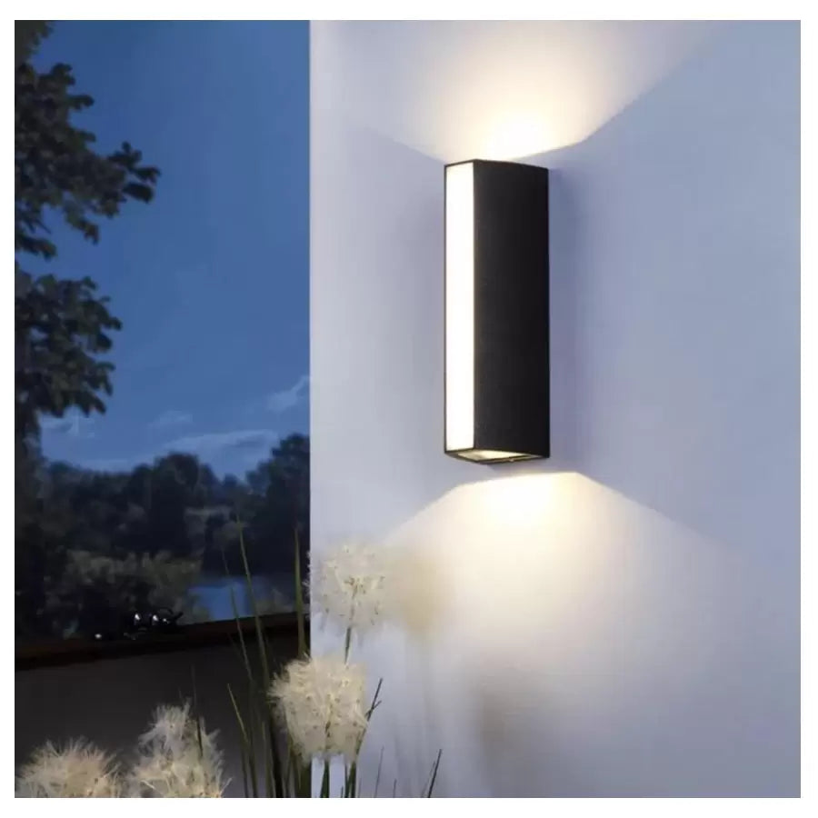 Aplica LED Exterior Berfin, 7W, 3000K, Negru, Metal Aplice de Interior Default Title Alessandro Design