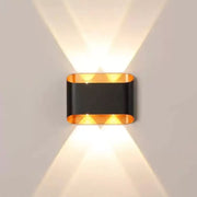 Aplica LED Exterior Ellis 4W Auriu Negru Aplice de Exterior Default Title Alessandro Design