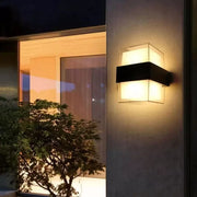 Aplica LED Exterior Kennedy 12W Alb Negru Aplice de Exterior Default Title Alessandro Design