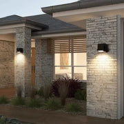 Aplica LED Exterior Matthias 5W Negru Lumina Calda Aplice de Exterior Default Title Alessandro Design