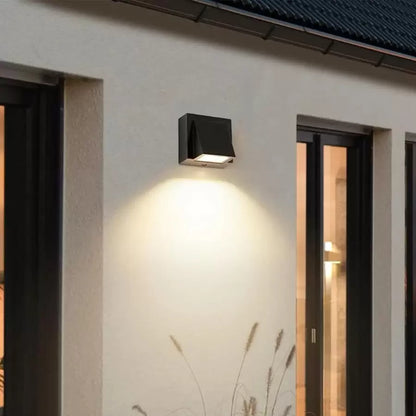Aplica LED Exterior Matthias 5W Negru Lumina Calda Aplice de Exterior Default Title Alessandro Design