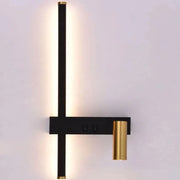 Aplica LED Glory 9W Negru Auriu Aplice de Exterior Default Title Alessandro Design