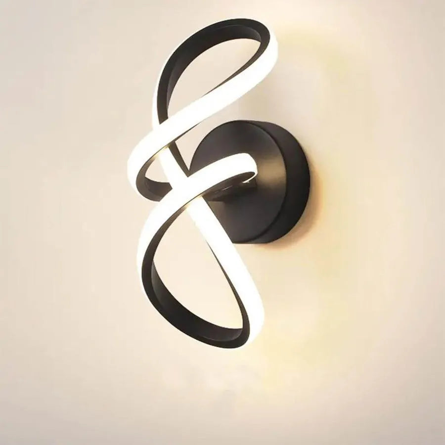 Aplica LED Isaura 23W Alb Negru Aplice de Interior Default Title Alessandro Design