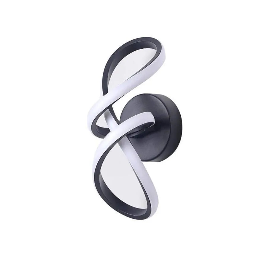 Aplica LED Isaura 23W Alb Negru Aplice de Interior Default Title Alessandro Design