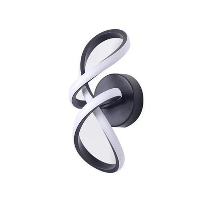 Aplica LED Isaura 23W Alb Negru Aplice de Interior Default Title Alessandro Design
