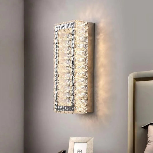 Aplica LED Cristal Mefisto 24W Argintiu Aplice de Interior Default Title Alessandro Design