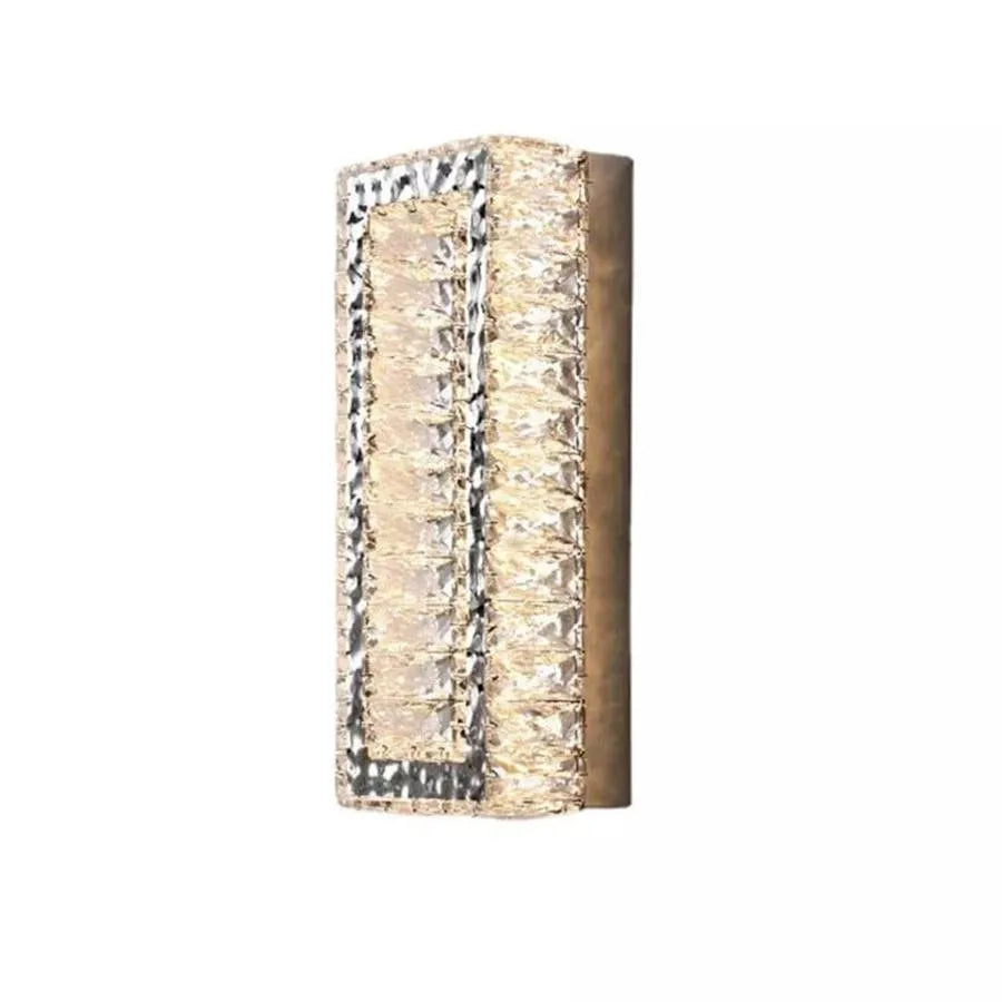 Aplica LED Cristal Mefisto 24W Argintiu Aplice de Interior Default Title Alessandro Design