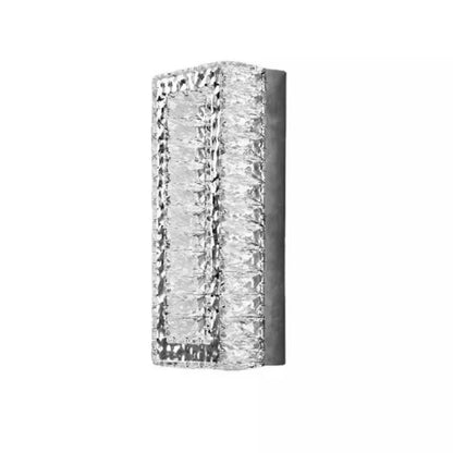 Aplica LED Cristal Mefisto 24W Argintiu Aplice de Interior Default Title Alessandro Design