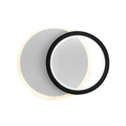 Aplica LED SMALON 26W, 2 Cercuri, lumina Rece/Calda/Neutra, Alb Negru Lustra LED Default Title Alessandro Design
