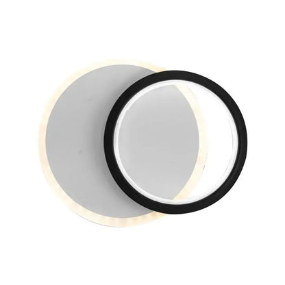 Aplica LED SMALON 26W, 2 Cercuri, lumina Rece/Calda/Neutra, Alb Negru Lustra LED Default Title Alessandro Design