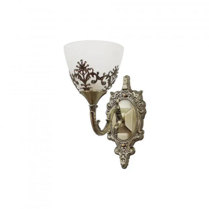 Aplica Rustic COTTAGE, 1xE27, Bronz, Metal si Sticla Aplice de Interior Default Title Alessandro Design