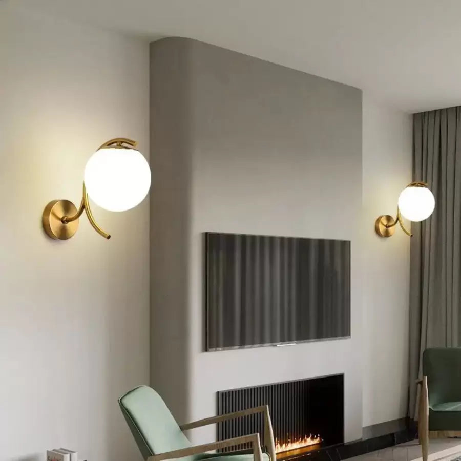 Aplica Stylie 1x E27 Alb Auriu Aplice de Interior Default Title Alessandro Design