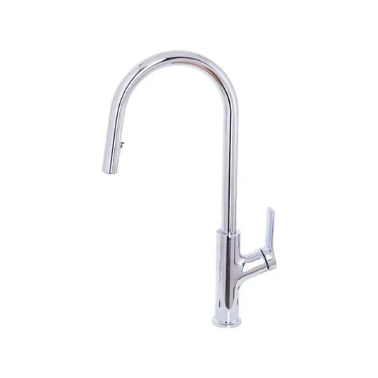 Baterie Bucatarie cu Dus Extractabil, Inox SUS304, Crom, FJ5543 Baterii de Bucatarie Default Title Alessandro Design